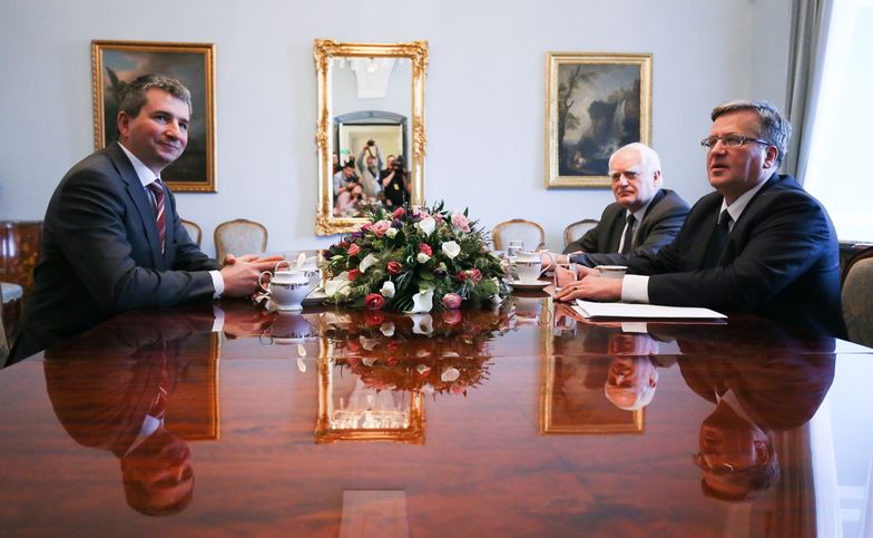 Spotaknie ministra finansów z prezydentem.