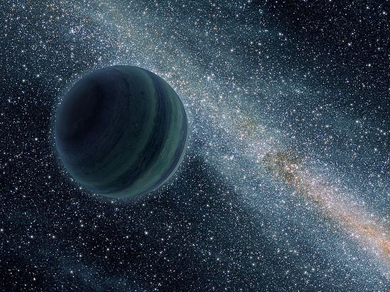 Ponad 10 tys. na każdą gwiazdę - tyle samotnych planet może krążyć w naszej galaktyce