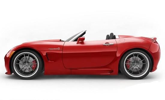 Ściągnij spojrzenia wszystkich - Mallett Pontiac Solstice