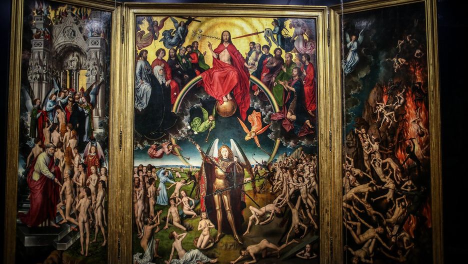 Muzeum Narodowe w Gdańsku. &#34;Sąd Ostateczny&#34; Hansa Memlinga