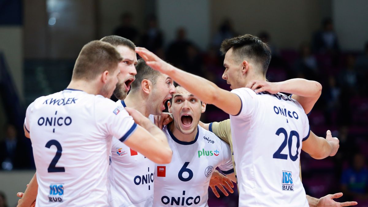 WP SportoweFakty / Anna Klepaczko / Na zdjęciu: siatkarze ONICO Warszawa