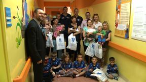 Nafciarze odwiedzili dzieci w szpitalu (wideo)