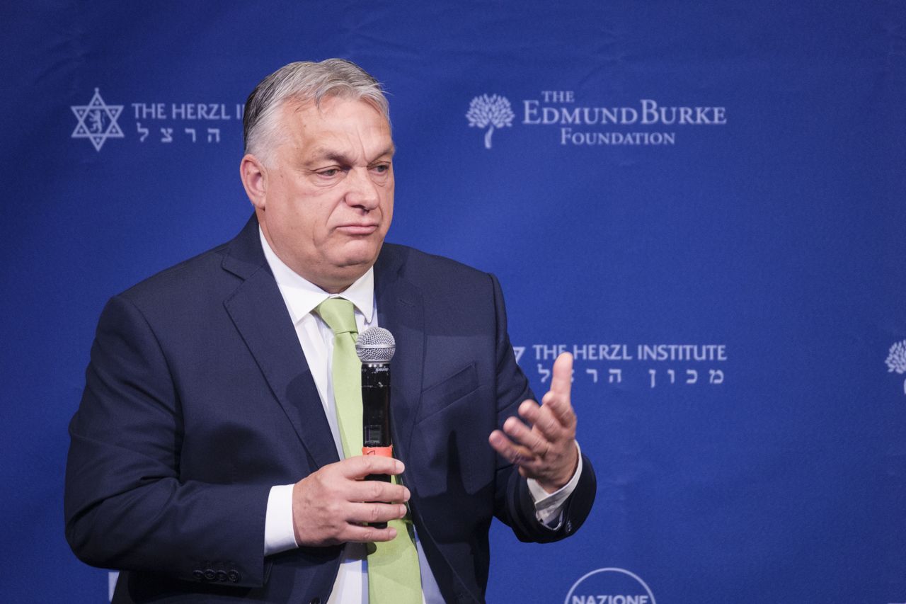 The Prime Minister of Hungary, Victor Orban