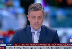 Wystarczyło kilka słów. Dziennikarz TVP Info zniknął z anteny
