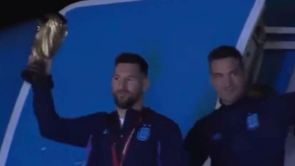 Twitter / beIN Sports / Na zdjęciu: Lionel Messi z Pucharem Świata