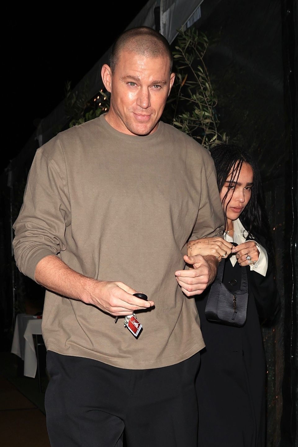 Channing Tatum i Zoe Kravitz na wspólnej kolacji