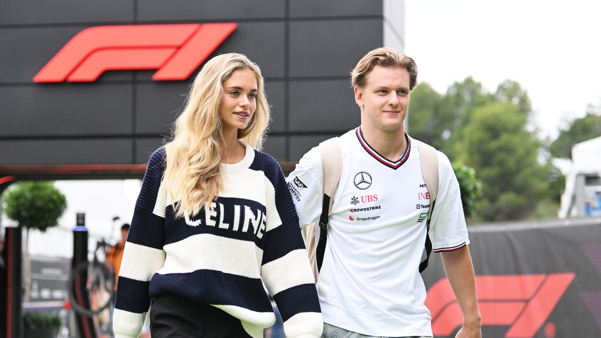 Getty Images / Mark Sutton - Formula 1 / Contributor / Mick Schumacher i Laila Hasanovic