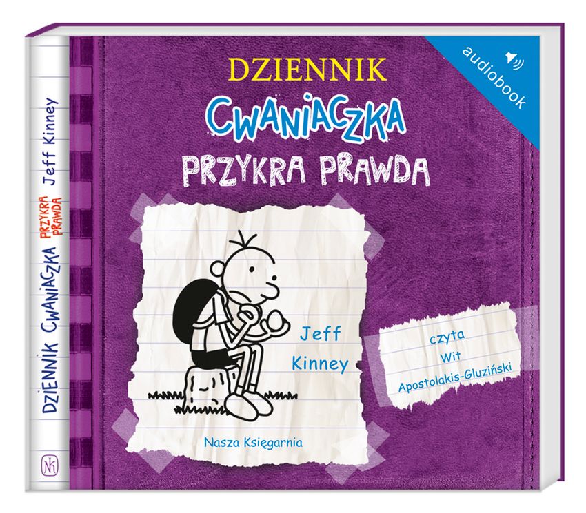 Dziennik Cwaniaczka 5 AUDIOBOOK. Przykra Prawda - Książka - WP Książki