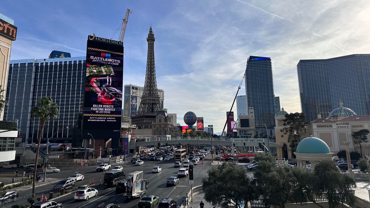 WP SportoweFakty / Łukasz Kuczera / Na zdjęciu: ulica The Strip w Las Vegas