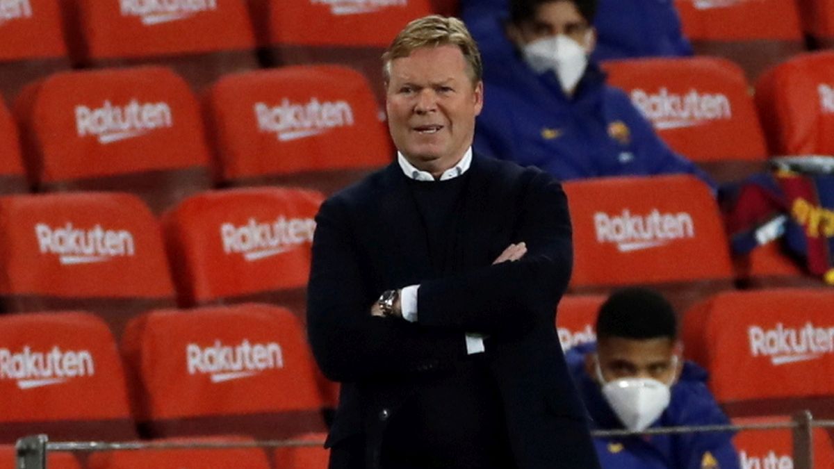 PAP/EPA / ALBERTO ESTEVEZ / Na zdjęciu: Ronald Koeman