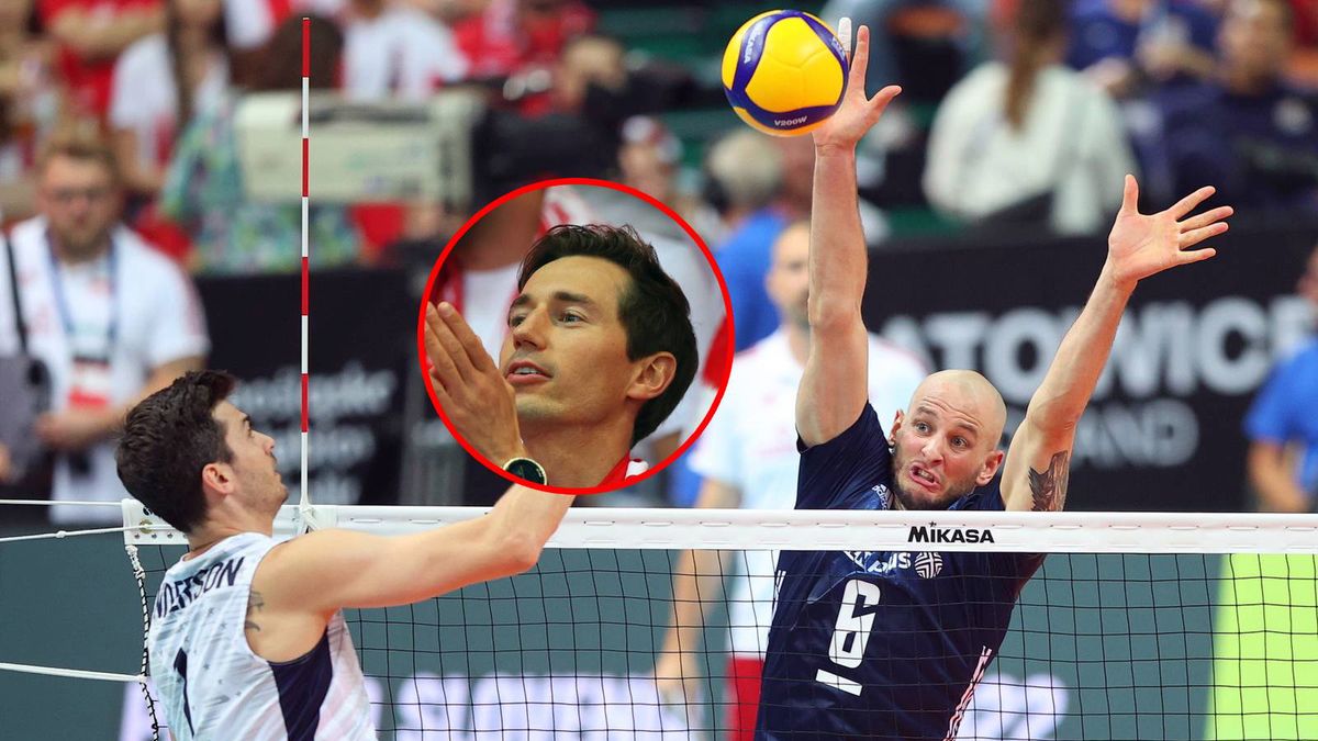 PAP / Łukasz Gągulski / Na zdjęciu: Bartosz Kurek, a w tle kibicujący Kamil Stoch