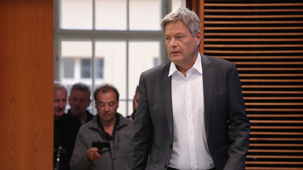 Minister gospodarki Niemiec Robert Habeck 