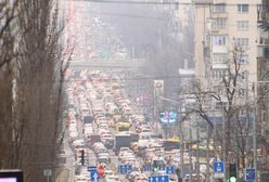 Paraliż na drogach w Kijowie. Tak wygląda główna ulica stolicy Ukrainy