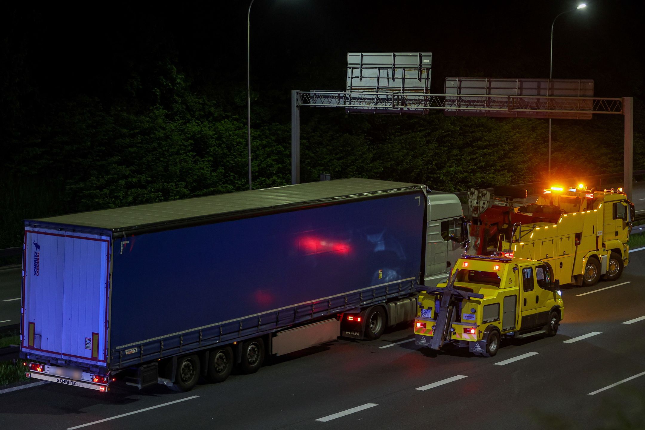 Wypadek na A4.