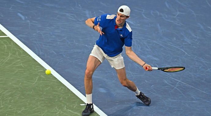 Tenis: Turniej ATP w Dubaju - mecz 1. rundy gry pojedynczej