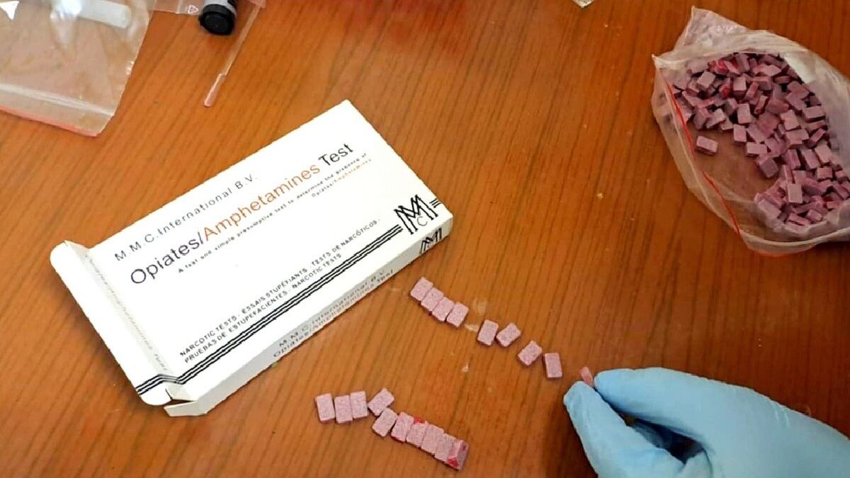 Testy policji substancji zakazanych