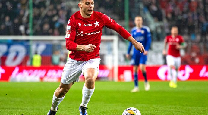 Piłka nożna: Betclic 1. Liga - mecz: FKS Stal Mielec - Wisła Kraków