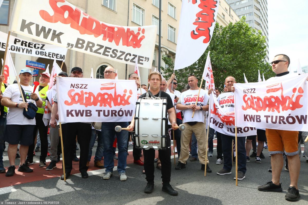 "Solidarność" chce pójść na całość. Chodzi o kopalnię Turów 