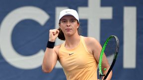 WTA Toronto: Iga Świątek - Naomi Osaka. Japonka nagrodziła brawami świetne zagranie Polki