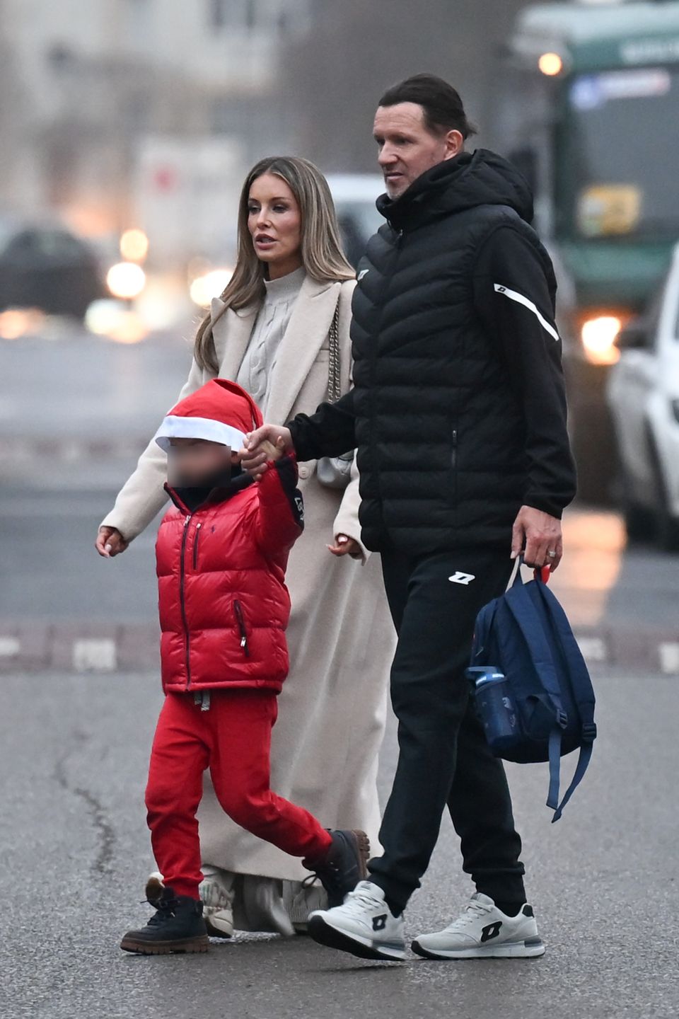 Małgorzata Rozenek i Radosław Majdan z synkiem