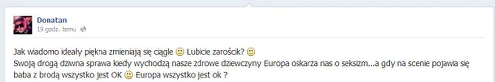 Donatan o Eurowizji 2014