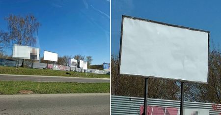 Chomik europejski „ocenzurowany”? Billboardy obrońców Górek Czechowskich zniknęły po jednej dobie