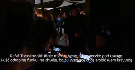 Rafał Trzaskowski nagrany w klubie. Jak było naprawdę? "To nie była wielka afera"