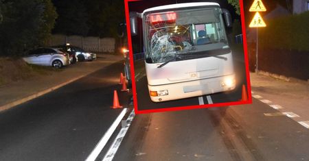Tragiczny wypadek z autobusem. Pieszy zmarł w szpitalu