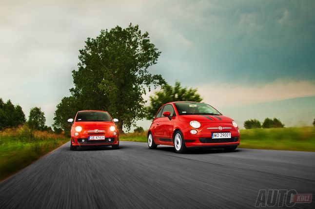 Abarth 500 esseesse & Fiat 500 1,2 Sport