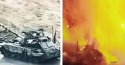 Sprytny patent na froncie. Rosyjski T-72 rozerwany na kawałki