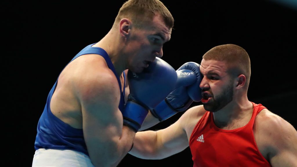 Getty Images / James Chance / Na zdjęciu: Mateusz Masternak (z lewej) 