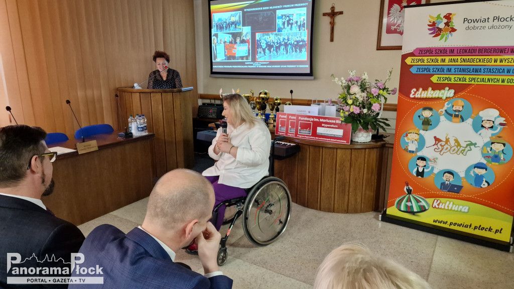 Powiatowa Gala Sportu w Starostwie Powiatowym w Płocku