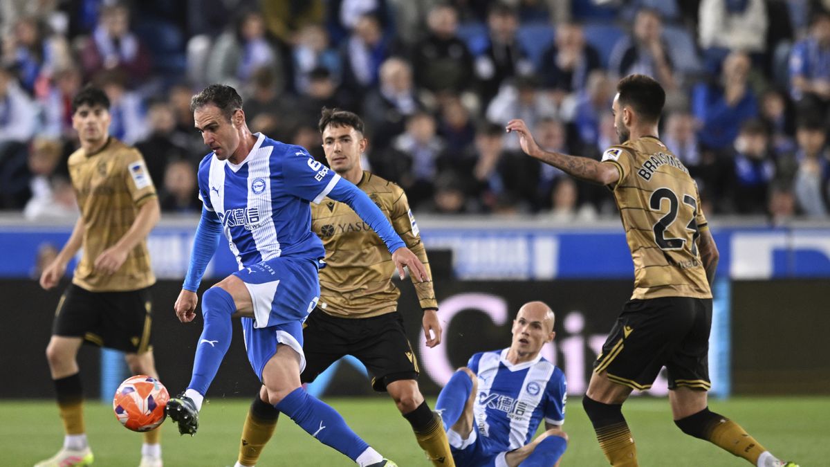 Getty Images / Soccrates Images / Martin Zubimendi w meczu z Deportivo Alaves