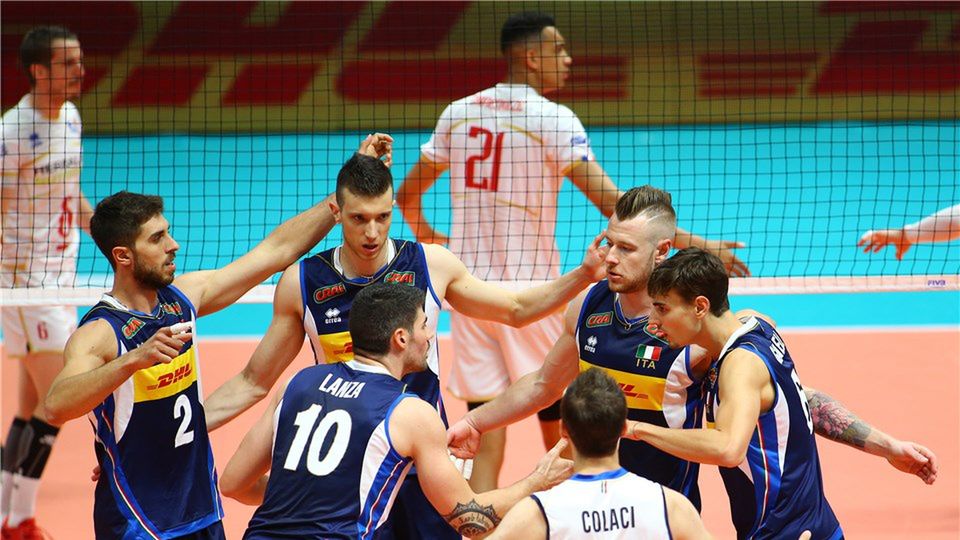 Materiały prasowe / FIVB / Na zdjęciu: reprezentacja Włoch mężczyzn