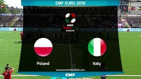 Mini futbol, mistrzostwa Europy: Polska - Włochy (mecz)