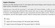 27-calowy Apple LED Cinema Display lada chwila w Apple Store?