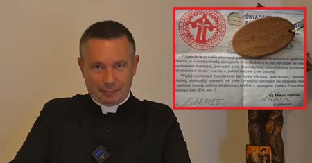Ksiądz otrzymał fałszywe pozwolenie na chrzestnego. Opowiedział, co zrobił
