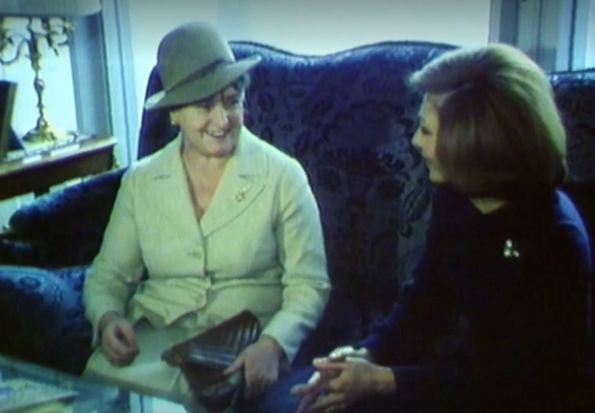 kadr z programu "Pierwsze damy PRL"