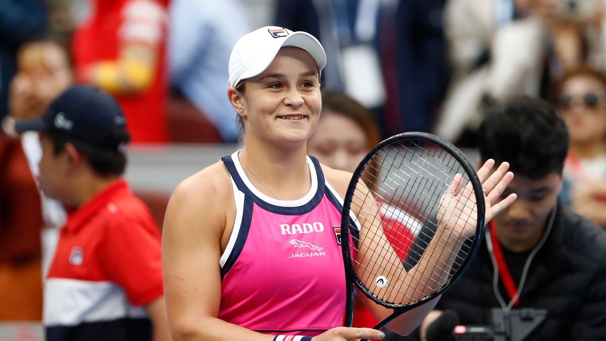 PAP/EPA / WU HONG / Na zdjęciu: Ashleigh Barty