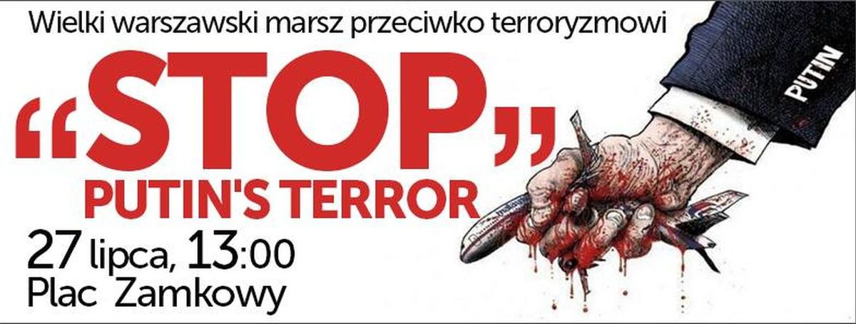 Marsz „Stop Putin’s Terror”