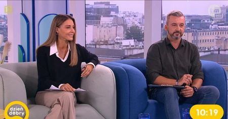 Wpadka Małgorzaty Rozenek-Majdan w "Dzień Dobry TVN". Krzysztof Skórzyński musiał interweniować
