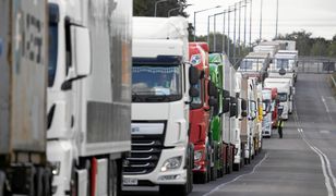 Korki w Dorohusku. Na granicy czeka tysiąc ciężarówek