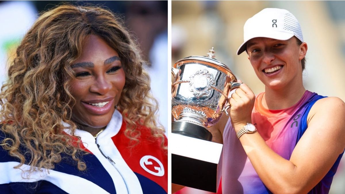 Getty Images / Hector Vivas / Robert Prange / Serena Williams / Iga Świątek