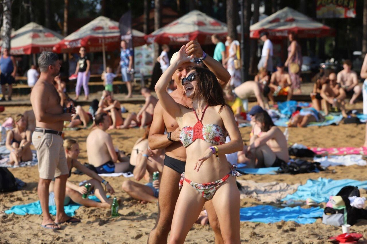 Sielpia Wielka: Nazywana "Świętokrzyską Ibizą". Piękna plaża i urlopowy klimat