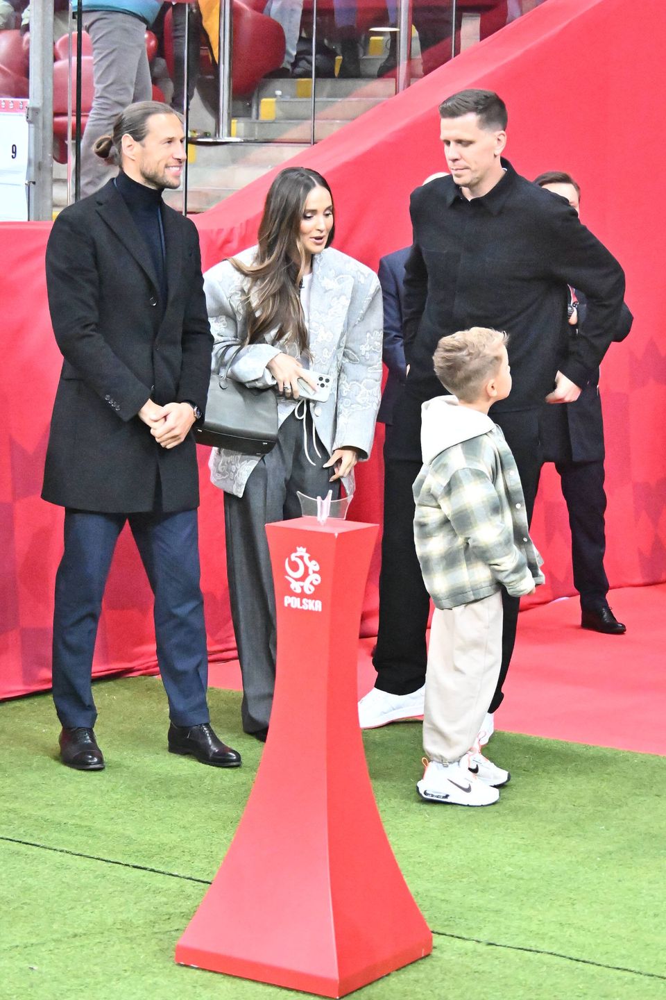 Marina i Liam wspierają Wojciecha Szczęsnego na narodowym
