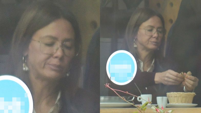 Kinga Rusin odwiedza restaurację
