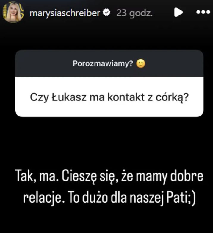 Schreiber zdradziła, jak wyglądają relacje jej córki z ojcem