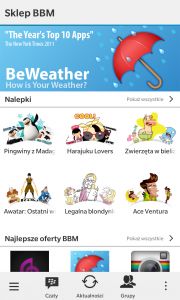 Aktualizacja BBM dla BlackBerry 10 oraz Androida