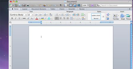 Office 2011 dla Mac – pierwsze screenshooty