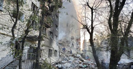 Zełenski: Rosja przeprowadziła jeden z najcięższych ataków na Kijów